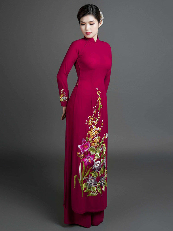 Custom ao dai outlet